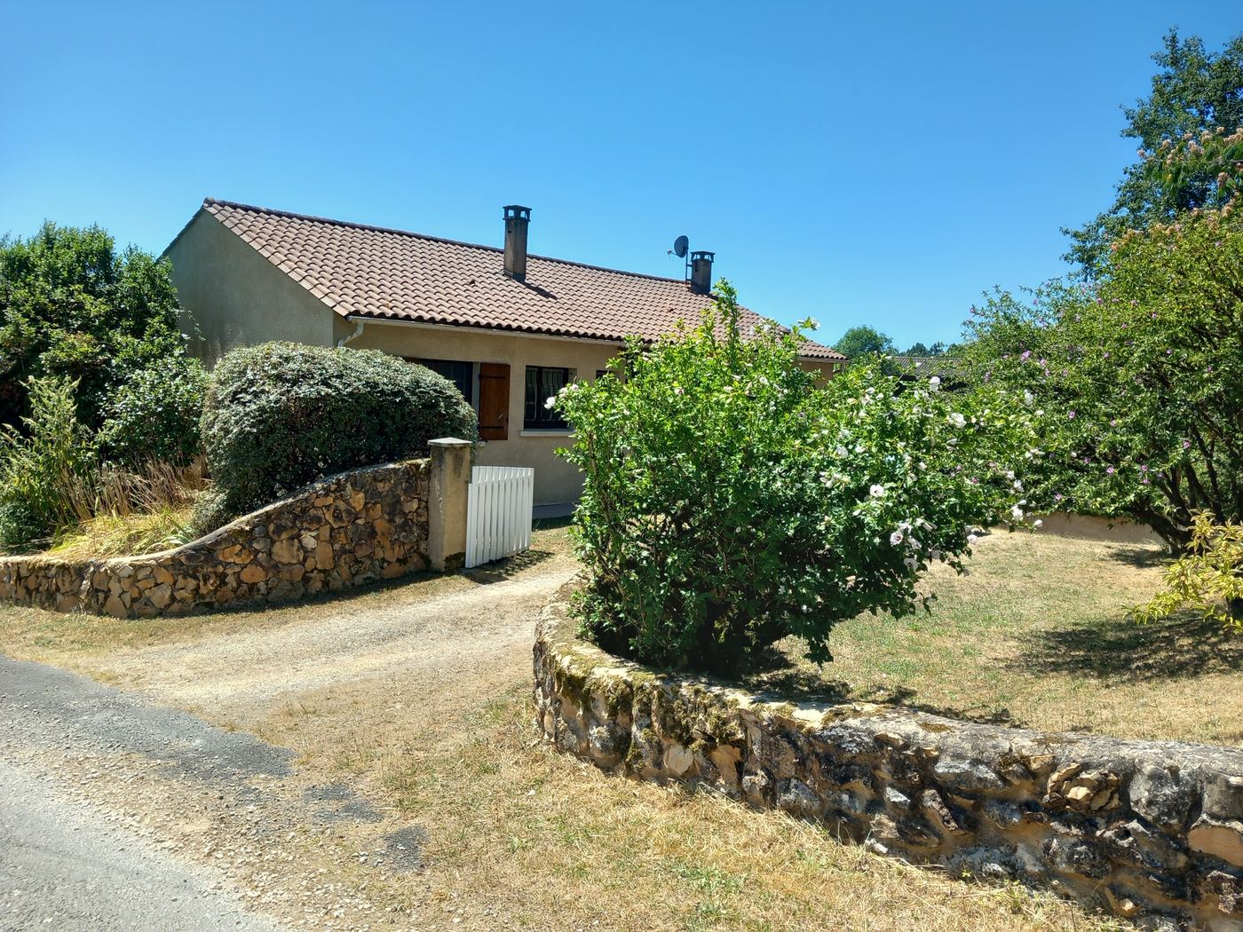 Entrance to the Dordogne gite